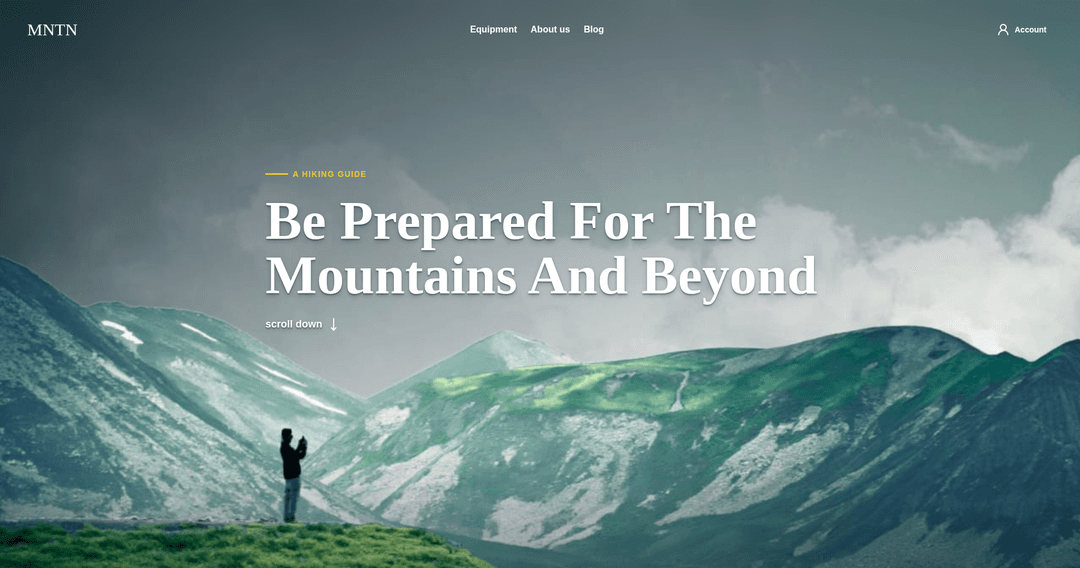 MNTN - A Hiking Guide